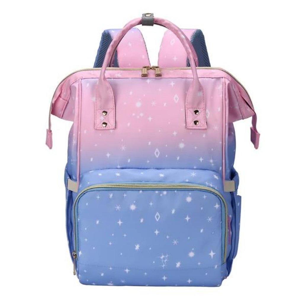 Diaper Bag Backpack,  Multifunction Diaper Bags, Waterproof Baby Bag(Blue)